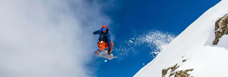 Skiing, snowboarding